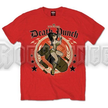 FIVE FINGER DEATH PUNCH - BOMBER GIRL - unisex póló - FFDPTS06MR