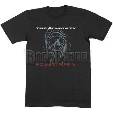 THE ALMIGHTY - POWERTRIPPIN&#039; - unisex póló - ALMITS01MB