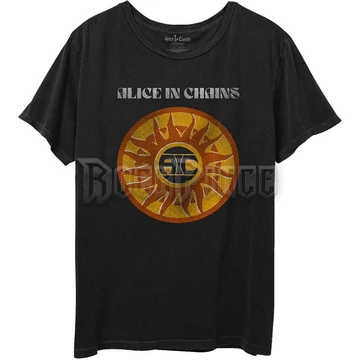 Alice In Chains - Circle Sun Vintage - Unisex Póló - AICTS14MB