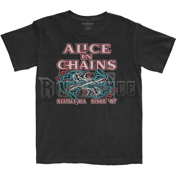 Alice In Chains - Totem Fish - Unisex Póló - AICTS17MB