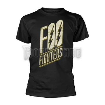 FOO FIGHTERS - SLANTED LOGO - unisex póló - MTRAF10950020