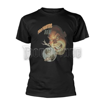 FOO FIGHTERS - BIG ME GLOBE - unisex póló - MTRAF10950008