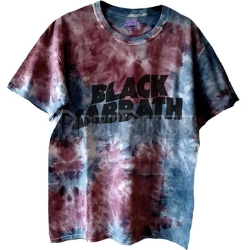 BLACK SABBATH - WAVY LOGO - unisex póló - BSTS59MDD