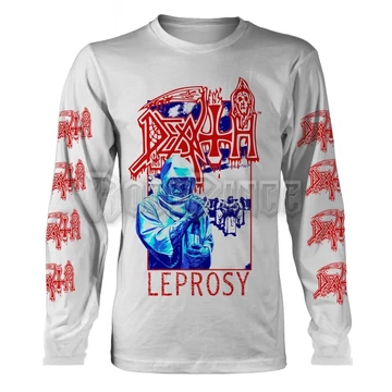 DEATH - LEPROSY POSTERIZED (WHITE) - hosszú ujjú póló - KU108LS