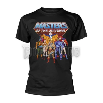 MASTERS OF THE UNIVERSE - GROUP DISTRESSED - unisex póló - XYZW21586