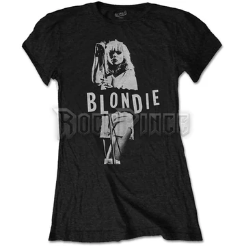 BLONDIE - MIC. STAND - női póló - BLDTS21LB