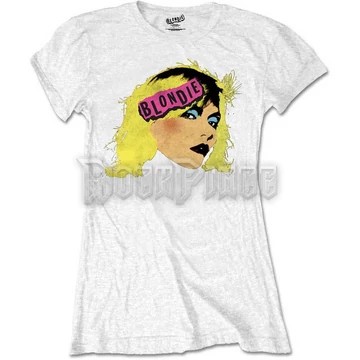 BLONDIE - PUNK LOGO - női póló - BLDTSP01LW
