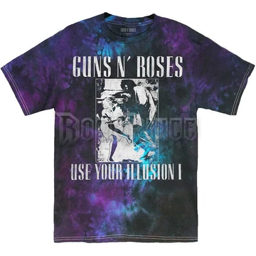 GUNS N&#039; ROSES - USE YOUR ILLUSION MONOCHROME - unisex póló - GNRTS126MDD