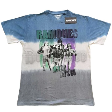 RAMONES - HEY HO RETRO - unisex póló - RATS59MDD