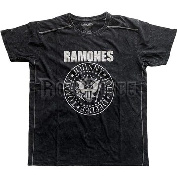 RAMONES - PRESIDENTIAL SEAL - unisex póló - RASWASH02MB