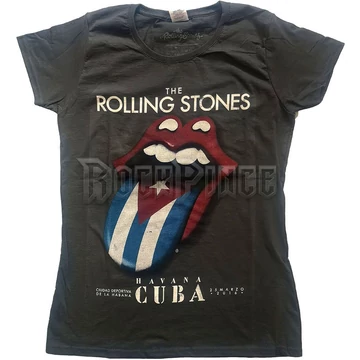THE ROLLING STONES - HAVANA CUBA - női póló - RSTS128LC