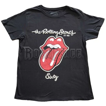 THE ROLLING STONES - SIXTY PLASTERED TONGUE - női póló - RSTS173LB