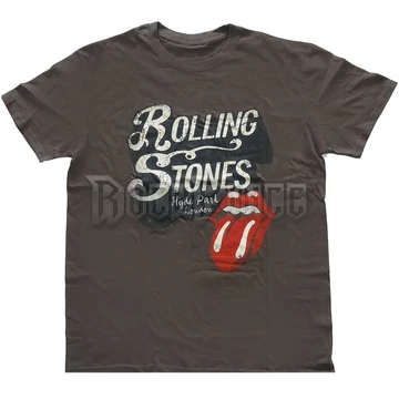 THE ROLLING STONES - HYDE PARK - unisex póló - RSTS107MC