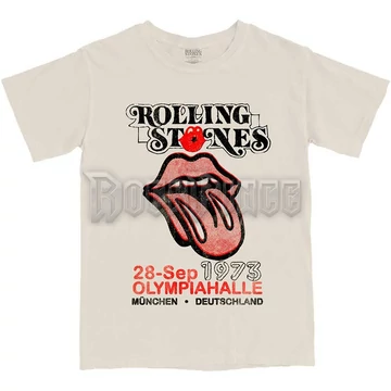 THE ROLLING STONES - MUNICH &#039;73 - unisex póló - RSTS188MS