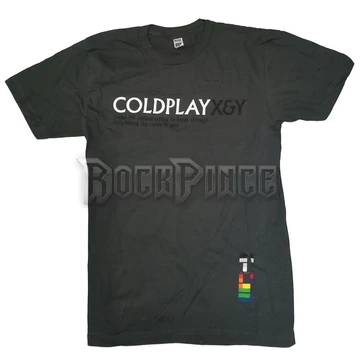 COLDPLAY - X &amp; Y UNDER THE SURFACE - unisex póló - COLDTS02MGR