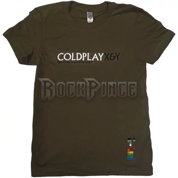 COLDPLAY - X &amp; Y HIGH UP ABOVE - női póló - COLDTS01LK