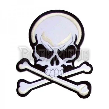 XXL Kalóz koponya vasalható hátfelvarró