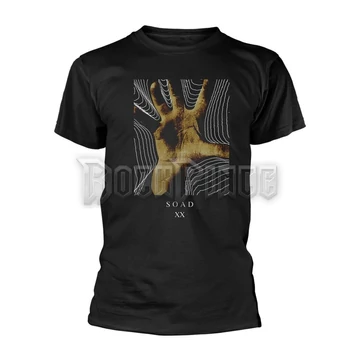 SYSTEM OF A DOWN - 20 YEARS HAND - unisex póló - PHD12931