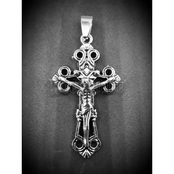 Fleur-De-Lis Crucifix - medál