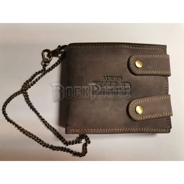 WILD - bőr pénztárca - BARNA