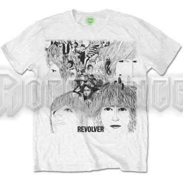 THE BEATLES - REVOLVER ALBUM COVER (PLUS SIZES) - unisex póló - BEATHBTEE02MW00X