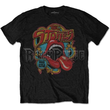 THE ROLLING STONES - RETRO 70S VIBE (PLUS SIZES) - unisex póló - RSTS86MB07