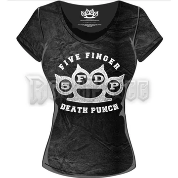 Finger Death Punch - Logó - Női póló - Burnout