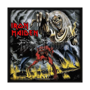 IRON MAIDEN - NUMBER OF THE BEAST - kisfelvarró - SPR2562