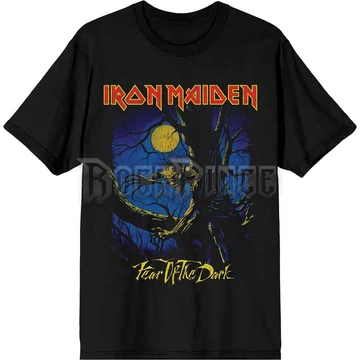 Iron Maiden - Fear of the Dark Moonlight - Unisex Póló - IMTEE147MB