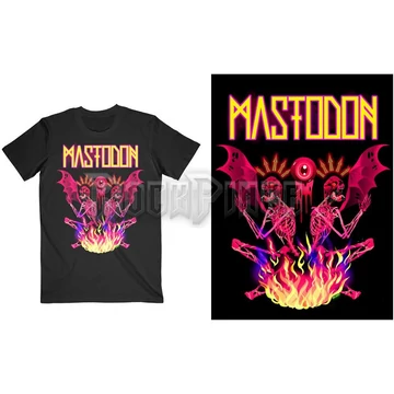 Mastodon - Double Brimstone Neon - Unisex Póló - MASTEE29MB
