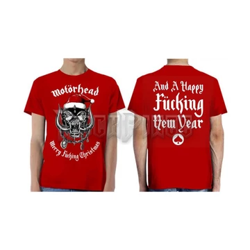 Motorhead - Christmas 2017 - Unisex Póló - MHEADTEE63MR