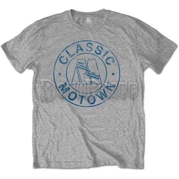 Motown Records - Classic Circle - Unisex Póló - MOTOTS02MG