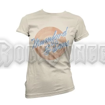 Mumford &amp; Sons - Sun Script - női póló - MASTS03LS