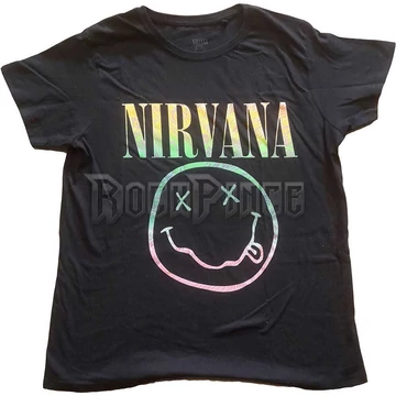 NIRVANA - Sorbet Ray Happy Face - női póló - NIRVTS16LB