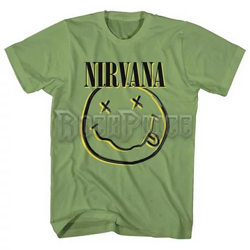Nirvana - Inverse Happy Face - Unisex Póló - NIRVTS13MGR