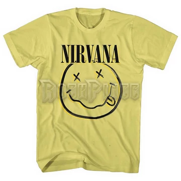Nirvana - Inverse Happy Face - Unisex Póló - NIRVTS13MY