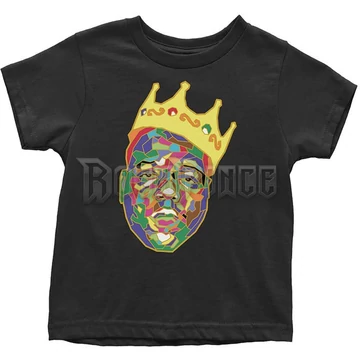 Biggie Smalls - Crown - gyerek póló - BIGTS04TB