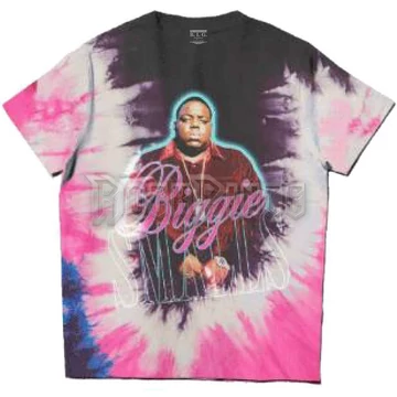 Biggie Smalls - Neon Glow - Unisex Póló - BIGTS23MDD