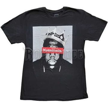 Biggie Smalls - Notorious - Unisex Póló - BIGTS16MB