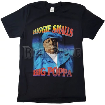 Biggie Smalls - Poppa - Unisex Póló - BIGTS11MB