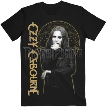 Ozzy Osbourne - Patient No. 9 Gold Graphic - Unisex Póló - OZZTS30MB