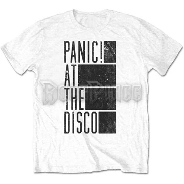 Panic! At The Disco - Bars - Unisex Póló - PATDTS01MW