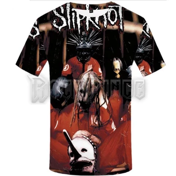 SLIPKNOT - BAND FRAME - UNISEX PÓLÓ