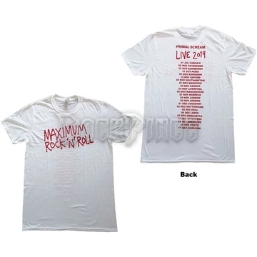 Primal Scream - Maximum RnR - unisex póló - PSCTS03MW