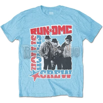 Run DMC - Hollis Crew - Unisex Póló - RDMCTS21MLB