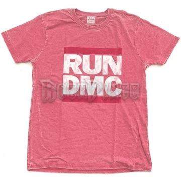 Run DMC - Logo Vintage - unisex póló - RDMCTS08BOMNR