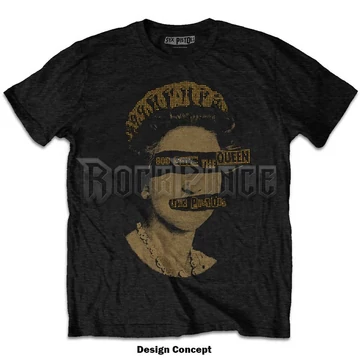 The Sex Pistols - God Save The Queen - Unisex Póló - SPTS51MB