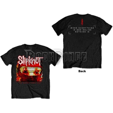 Slipknot - Chapeltown Rag Glitch - Unisex Póló - SKTS77MB