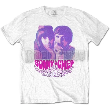 Sonny &amp; Cher - Westbury Music Fair - Unisex Póló - SOCHTS02MW