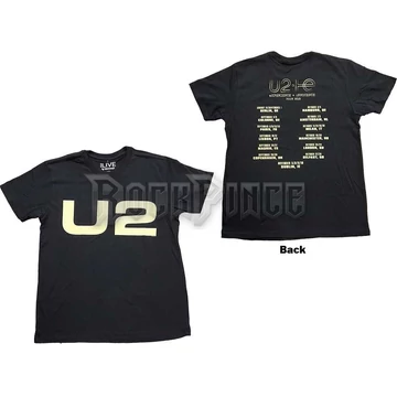 U2 - Logo 2018 - Unisex Póló - U2TOURTS15MB